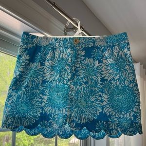 Lilly Pulitzer Scalloped Skirt